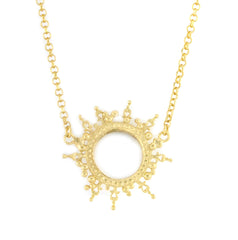 Helios Necklace Gold