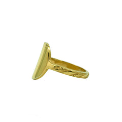 Full Moon Signet Ring
