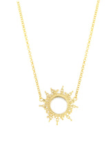 Helios Necklace Gold