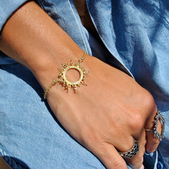 Helios Bracelet Gold