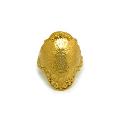 Lotus Shield Ring