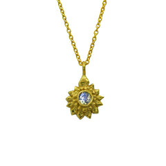 Moonbeam Beaded Pendant
