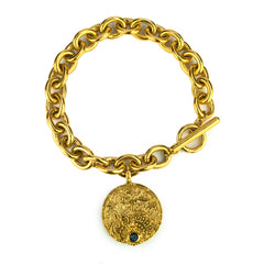 Oceanesque Coin Chunky Link Bracelet