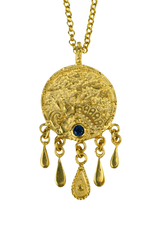 Ocean Medallion Tassel Pendant