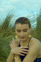 Oceanesque Coin Chunky Link Bracelet