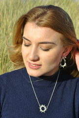 Eclipse Earrings Silver