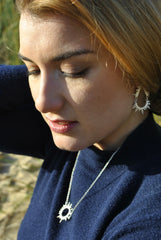 Eclipse Earrings Silver