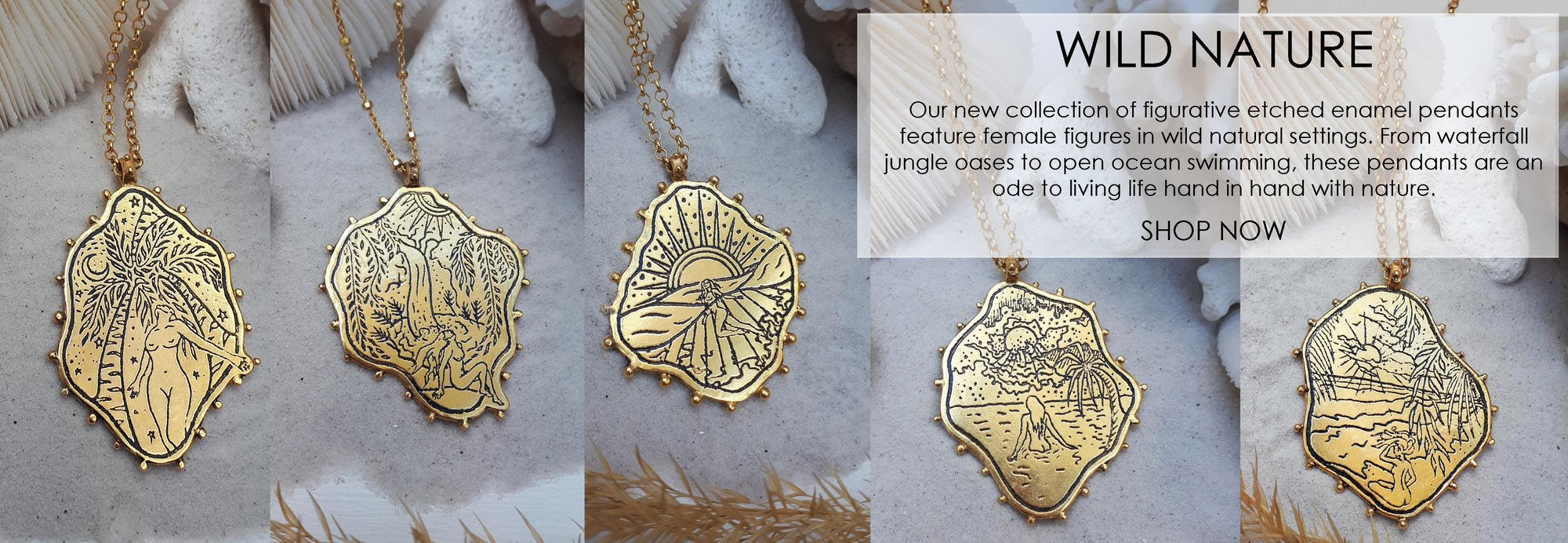 sun necklace